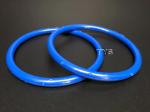 65x5mm PU Hydraulic O Rings Ozone Resistant Custom Size Blue Color