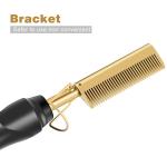 Curlin Private Label Fast Hair Straightener Pressing Electric Hot Comb - ABS