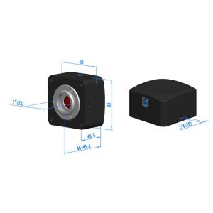 101.2 FPS Cmos USB Microscope Camera 640x480 Hardware Resolutions Range 3M Pixel