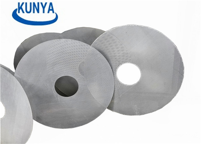 Stainless Steel 80 100 150 300 Rimmed Wire Mesh Sintered Filter Disc perforated