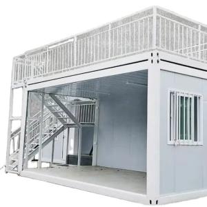 China Professional Architect Drawing Modern Design Style Prefab Office Container from 2023 factory