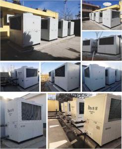 China DC Inverter CO2 R417 R744 Heat Pump High COP For Cooling And Heating factory