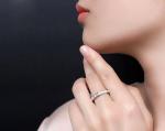 Serpenti Viper 18K Gold Diamond Rings 3.5g 18K Rose Gold Wedding Band