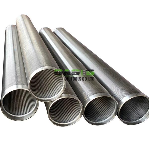 Stainless Steel 316L Wedge Wire Screens Johnson Screens / Water Well Screens for