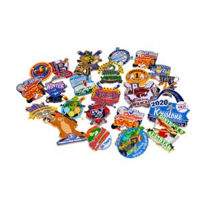 China Factory Customize Logo Design Metal Crafts Enamel Clothes Pin factory