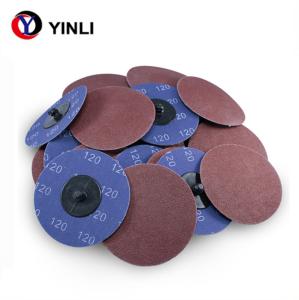 China 3 inch 75mm Quick Change Sanding Discs Set With Tray And 1/4&quot; Holder factory