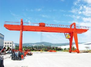 China Heavy Duty Double Girder RMG Rail Mounted Container Gantry Crane factory