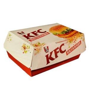 China Custom Flexo Printing Kraft Takeaway Paper Box For Food Packaging factory