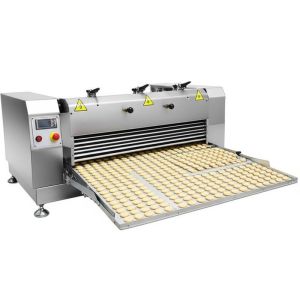 China 400x600mm Tray Size Bakery Cookie Press Machine for Large-scale Production factory