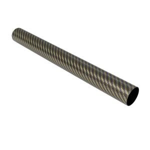 China Higher Impact Strength Lightweight Frames 20x18x1000mm Twill Fabric Carbon Fiber Tube factory