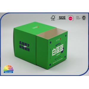 Custom Shape Folding Carton Box For Tea Bag Paper Packaging 350gsm Coated Paper