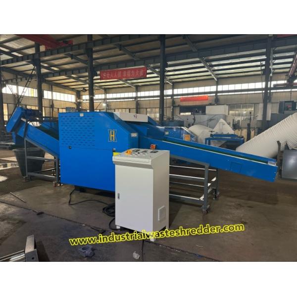 China Easy Feeding Structure 1600F Carton Cardboard Shredder Machine With Strong Paper Crusher And Adjustable Discharge Size factory