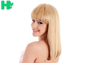 China Silky Straight Wave Synthetic Hair Female Wigs No Shedding And No Tangle factory