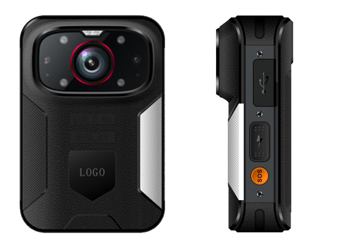 Android 8.1 Law Enforcement Body Camera 2500mAh 2.0 Inch 2W Loudspeaker