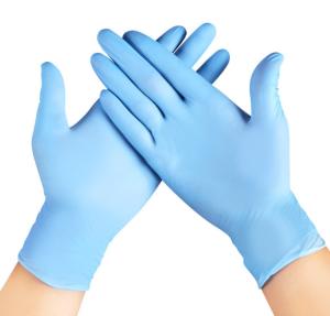 China High Strength Nitrile Work Gloves Excellent Tactile Sensitivity Punctures resistance factory