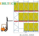 High Density Warehouse Wooden Pallets Drive In Rack For Storage Solutions
