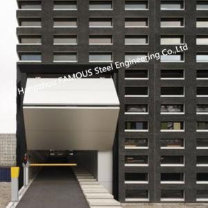 China Modern Industrial Overhead Upper Folded Automatic Stainless Steel Garage Door factory