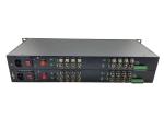 HD 16 channel CVI over Fiber Transceiver HD 1080p Video Converter 0 ~ 80km
