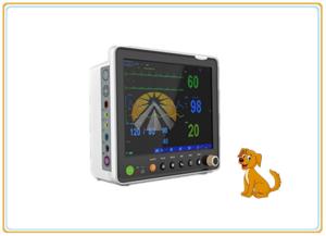 China Easy Operate Vet Vital Signs Equipment , Anti Defibrillation Multipara Patient Monitor factory