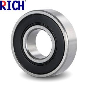 China Auto Carbon Steel Ball Bearing 6203 ZZ / 2RS Seal P0 Precision Rating ODM Service factory