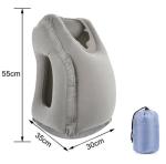 Ultralight Inflatable Travel Pillow , Inflatable Airplane Pillow For Neck Lumbar