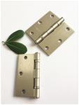 Polished Residential Ball Bearing Door Hinges High Security High Performance