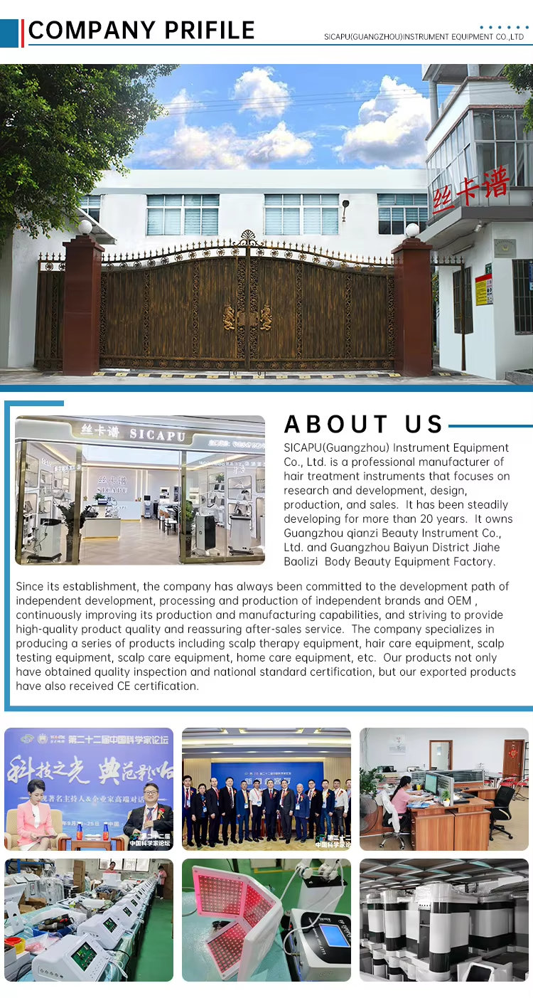 Salon Scalp Care Machine 50/60Hz Electric Scalp Massage Machine