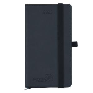 China PU Vegan Pocket Size Weekly Planner With Hourly Schedule Card Slot factory