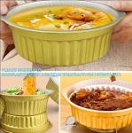 270mm Diameter 3500ml Golden Series Aluminum Foil Baking Round Shape Pan
