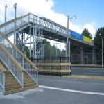 Metal Steel Structure Bridge Industrial Prefabricated Steel Bridge Construction