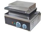Electric Grilled Hot Dog Waffle Machine For Snack Bar 220V 1550W