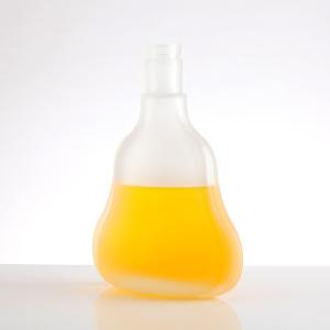 China 750ml Beautiful Shape High Grade Brandy Glass Bottle with Color Painting and Decal factory