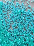 Orange Plastic Blasting Media 0.5mm Round Polyamide Polishing Sands