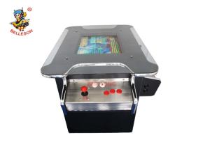China 4 Player Arcade Cabinet Tabletop Arcade Game Machines With Stainless Steel Control Panel factory