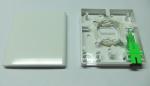 ABS White color Customer Fiber Optic Terminal Box for Use in FTTH indoor