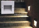 2W SMD Type Recessed LED Wall Lights Waterproof Warm White Stair Light