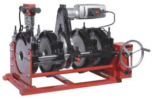 China 4 Clamps Fusion Welding Machine For HDPE Pipe 90mm 110mm 125mm 140mm 160mm 180mm 200mm 250mm factory
