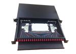 24 Port Fiber Optic Patch Panel FC 96 Cores 485 * 360 * 45MM 5 . 5Kgs