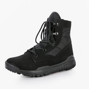 China Breathable Cotton Lining Mens Combat Tactical Boots for Outdoor Activities factory