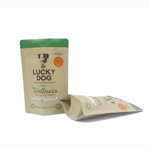 Gravure Print Biodegradable Stand Up Pouches Recyclable Zipper Top