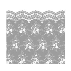 Yitong imitation lace lace transparent cellophane bouquet waterproof flower