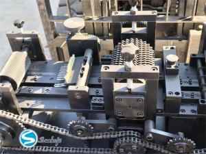 China 60 Times / Min Radiator Fin Forming Machine 5-8mm Height Serrated factory