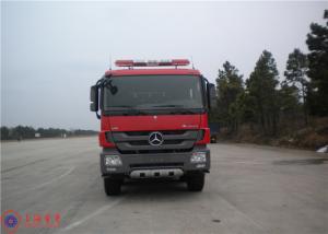 China Mercedes Chassis Foam Fire Fighting Vehicles Monitor Flow 100L/S Tiltable Cabin factory
