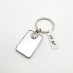 25x75x5mm Metal Keychain Holder High Durability