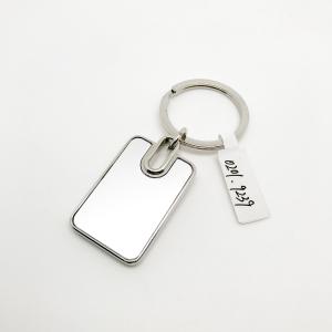 China 25x75x5mm Metal Keychain Holder High Durability factory