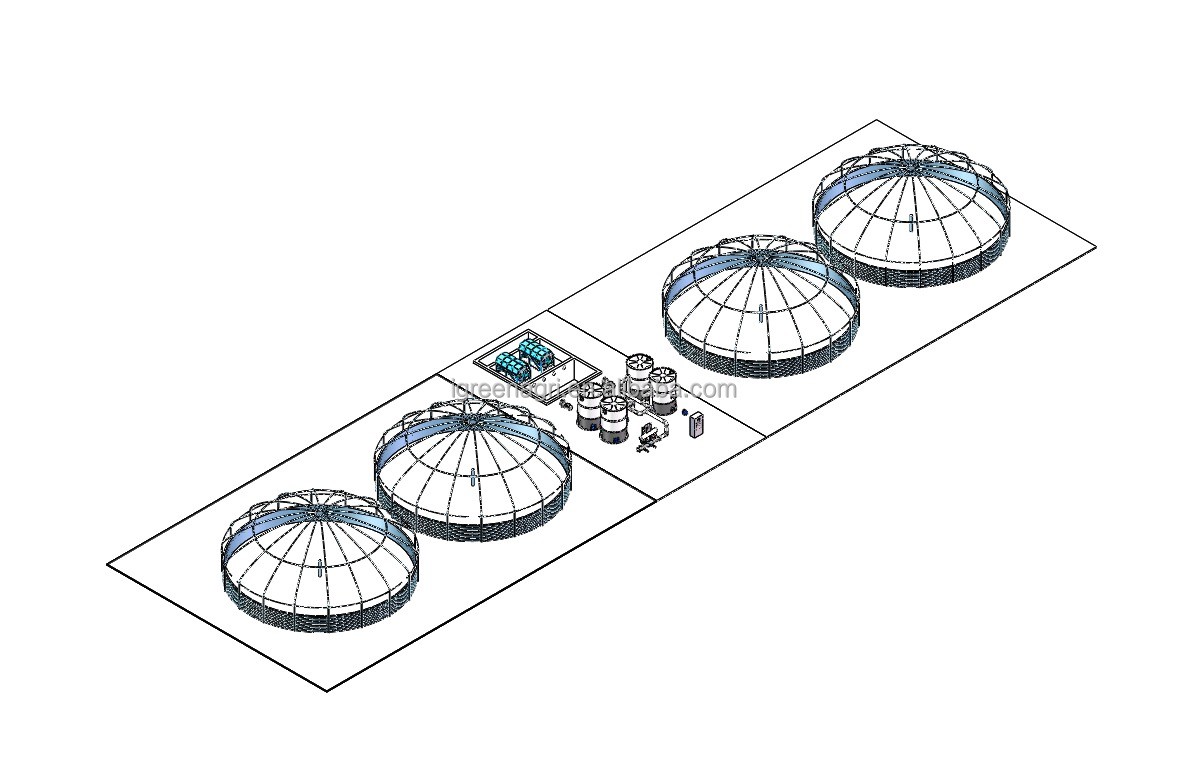 PVC Tarpaulin Ras Recirculating Aquaculture System With Automatic Feeding