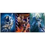 Scary Grimace Theme Lenticular 3D Poster 30x40cm Size For Shop Decoration