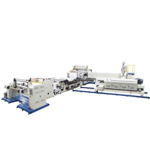 Coated Laminating 1600mm Paper Extrusion Coating Machine In Electronics Industry