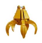 Skid Steer Excavator Hydraulic Orange Peel Grab Customization