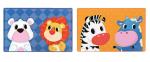 CMYK Educational Animal Magnetic Jigsaw Puzzle Sticker Childrens Learning Toys